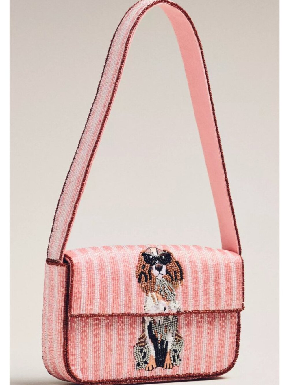 The Fiona Beaded Bag: Animal Edition Cocker Spaniel
